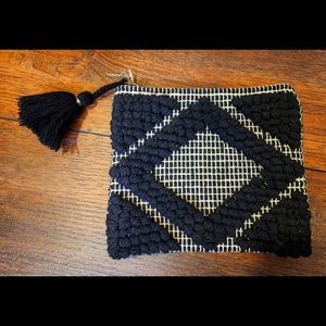 NWT Beautiful Embroidered Clutch